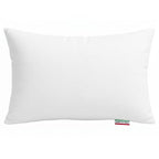 Cuscini Letto Matrimoniale, Guanciale Letto con Fodera PoliCotone, Cuscini Antiacaro Anallergico, Morbida Imbottitura in Fibra di Poliestere, Made in Italy
