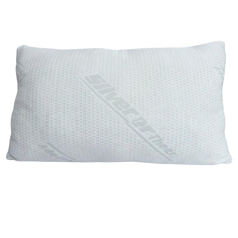 Cuscini Letto Matrimoniale Ultra Soft Imbottiti con Fibra di Poliestere Molto Morbida, il Guanciale Letto Possiede un’Altezza di 15cm REGOLABILE, Federa Anallergica con Zip 45x75cm