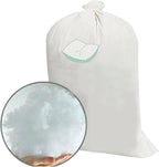 Imbottitura in Poliestere Bianco Soffice 500 Gr cuscini fiber per cuscini bricolage peluche Made in italy