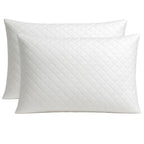 Cuscini Letto Matrimoniale con Imbottitura in Fiocco di Memory Foam e Federa Massaggiante, Cuscino Memory Foam Guanciale Morbido per Dormire Sicuri, Antiacaro e Anallergico