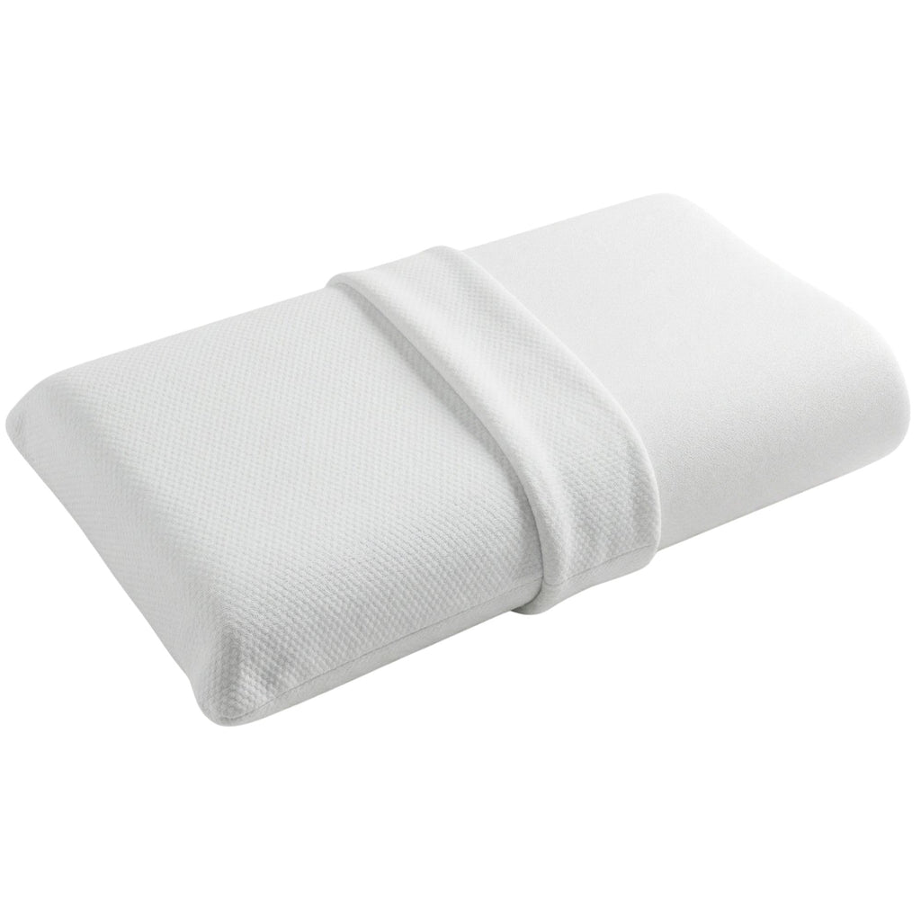 Cuscini Memory Foam WATERLILY Alto 12cm, Cuscini Letto Matrimoniale Termorgolanti ed Automodellanti con Tecnologia a Lento Ritorno, Ogni Cuscino Offre Rigidità Media su Misura