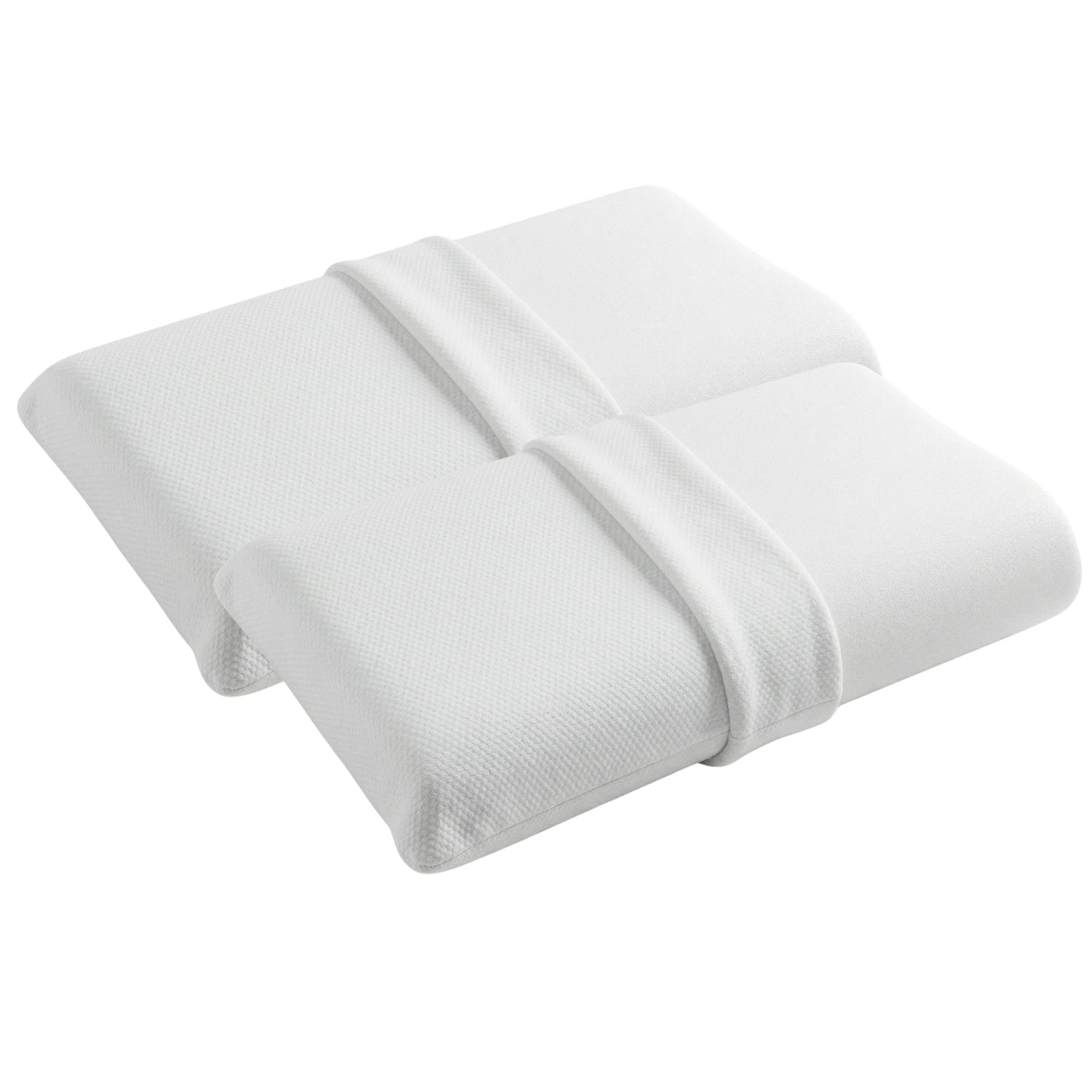 Cuscino Letto Matrimoniale Orsa Foam in Poliuretano Alto 12cm, Guanciale Letto Testato per l'Assenza di Sostanze Pericolose