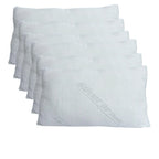 Cuscini Letto Matrimoniale Ultra Soft Imbottiti con Fibra di Poliestere Molto Morbida, il Guanciale Letto Possiede un’Altezza di 15cm REGOLABILE, Federa Anallergica con Zip 45x75cm