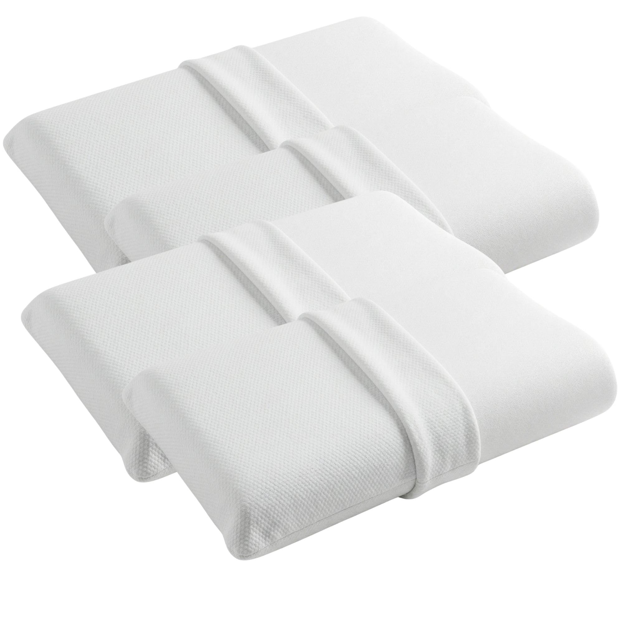 Cuscino Letto Matrimoniale Orsa Foam in Poliuretano Alto 12cm, Guanciale Letto Testato per l'Assenza di Sostanze Pericolose