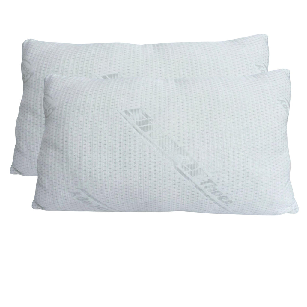 Cuscini Letto Matrimoniale Ultra Soft Imbottiti con Fibra di Poliestere Molto Morbida, il Guanciale Letto Possiede un’Altezza di 15cm REGOLABILE, Federa Anallergica con Zip 45x75cm
