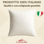 Set 4 imbottitura Cuscini 45x45 cm, Morbida Made in Italy Cuscini Fiber
