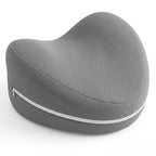 Cuscino per Gambe in Memory Foam, Cuscino per Dormire sul Fianco tra le Ginocchia in Memory a Lento Rilascio, Supporto Ergonomico si Adatta alle Tue Gambe e Fodera Sfoderabile e Lavabile